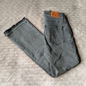 Madewell Black Ankle Cropped Jeans / Cali denim boot jeans